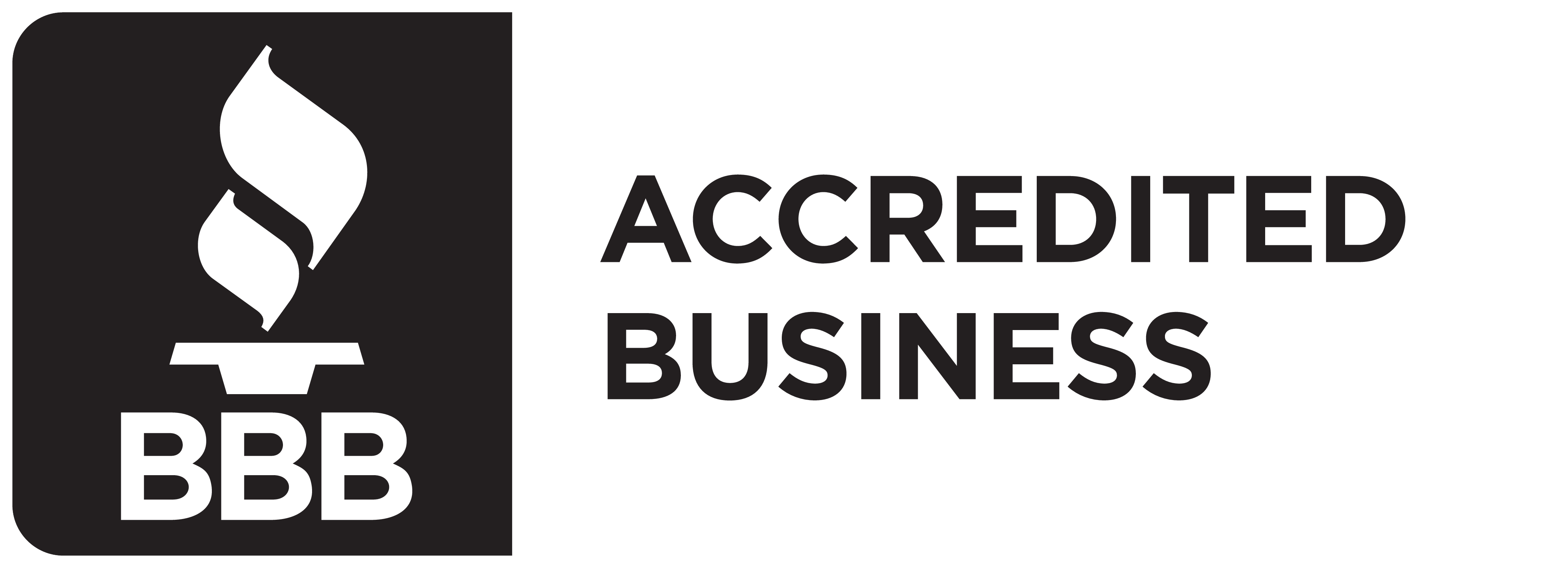 Better Business Bureau (BBB) Accredited Business logo